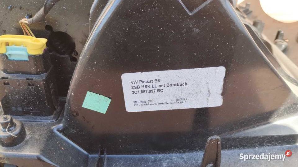 Schowek Deski Konsoli Pasażera Vw Passat B6 B7