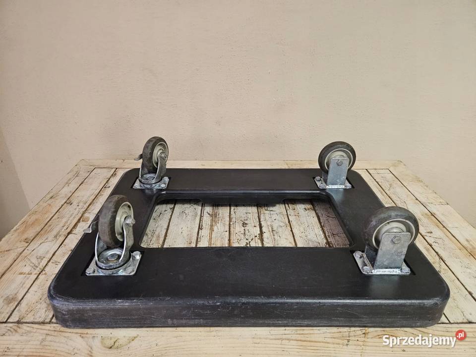 Podwozie pod Euro skrzynki 40x60 2 koła skrętne Góra