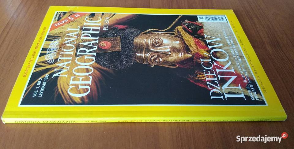 NATIONAL GEOGRAPHIC Polska vol1 2 1999 listopad pomorskie