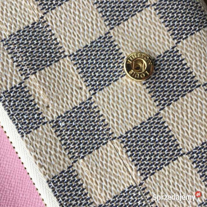 Wyprzedaż Portfel LV Louis Vuitton Emilie biała Kraków