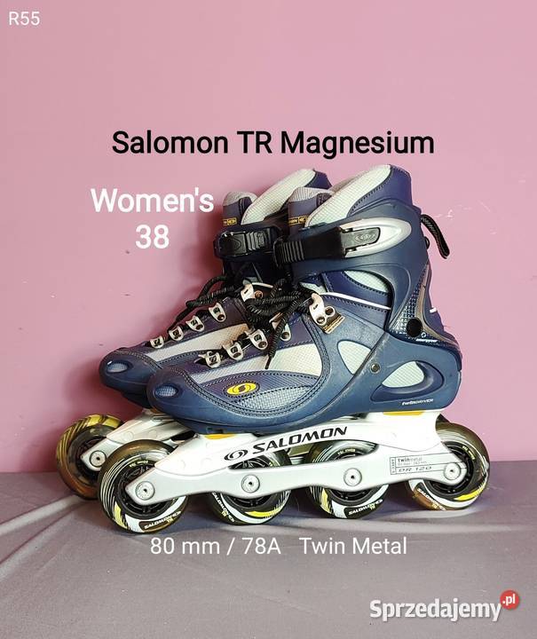 Rolki Salomon kobiet rozmiar 38 Womens prawie Jasień