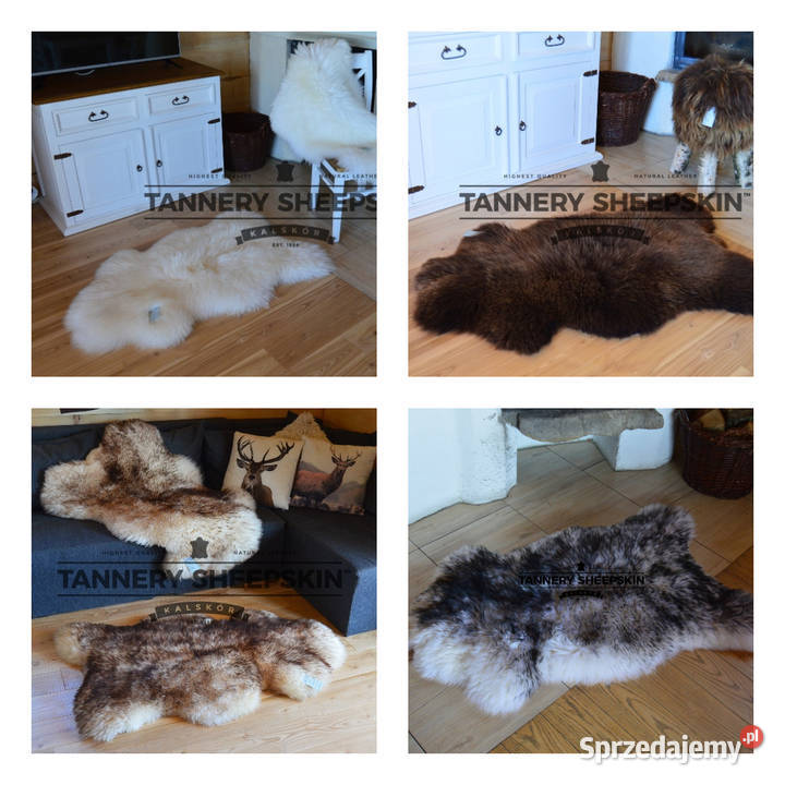 SKÓRA OWCZASKÓRY OWCZE Naturalne Producent 4 wielokolorowy Szaflary