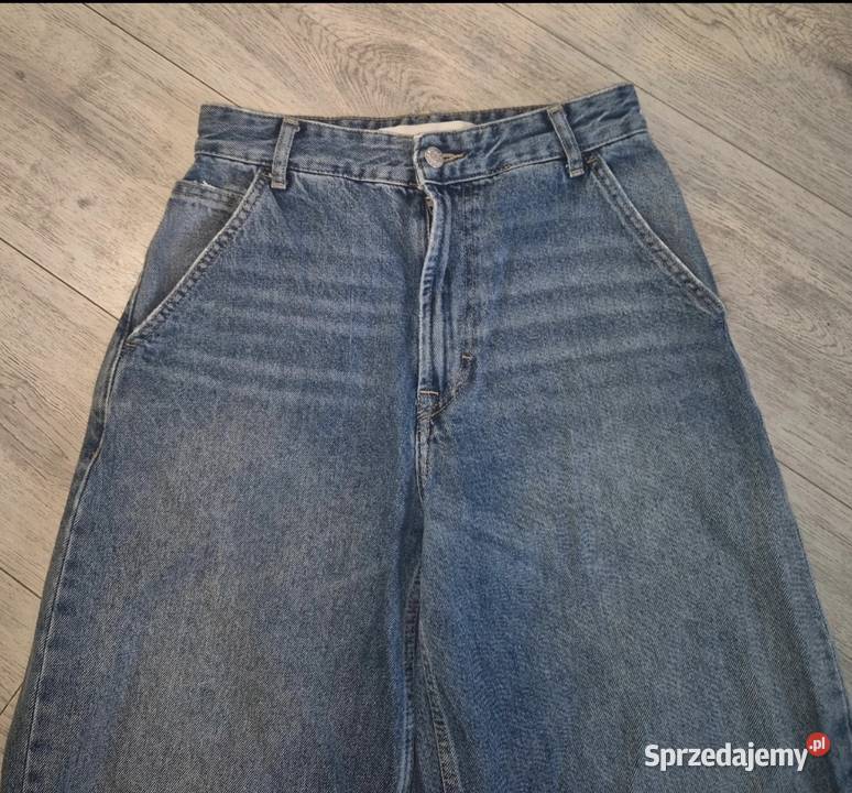 Spodnie jeansowe chłopiec Baggy Bershka 34XS 14 lat+ Odzież łódzkie Łódź