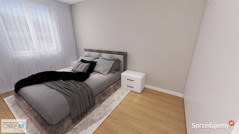 Mieszkanie 47m 3 pokoje Kielce 9553zł/m2 sprzedam