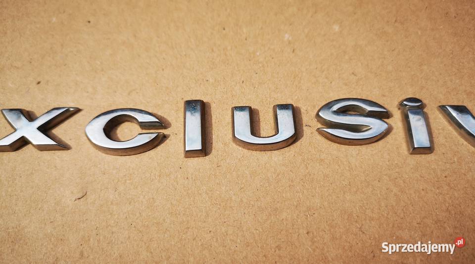 Citroen C8 logo emblemat EXCLUSIVE drzwi mazowieckie Warszawa