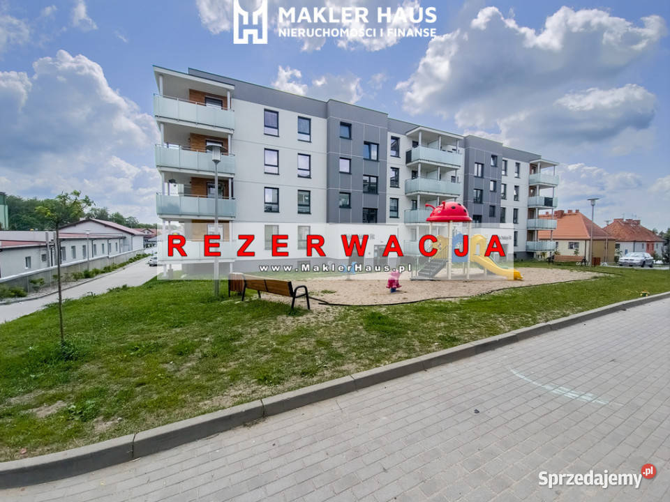Mieszkanie 28 m2 z prywatnym miejscem postojowym Gołdap