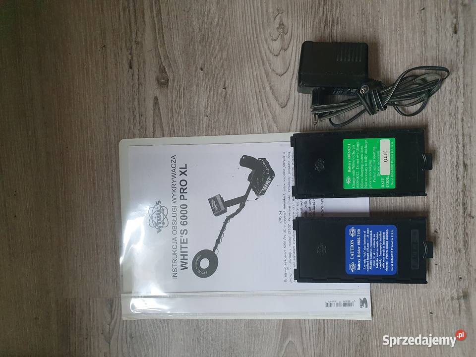 Wykrywacz metali WHITES 6000 PRO XL Sport i Wypoczynek Solnica