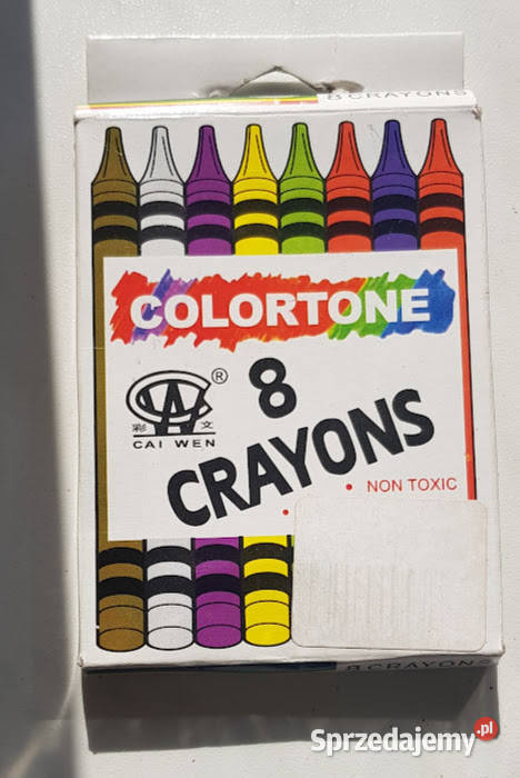 3 Figurki pieczątki dinozaury kredki świecowe