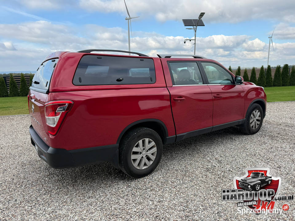 Zabudowa paki Ssangyong Grand Musso Szyby Pasłęk