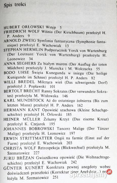 Antologia opowiadań pisarzy Niemieckiej Chełm