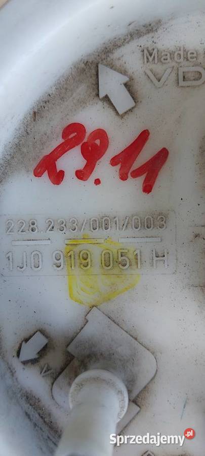 Pompa paliwa VW GOLF IV Seat Skoda 14 1J0919051H Szczecin