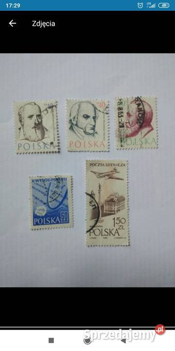 Znaczki 1957 Bolesławiec