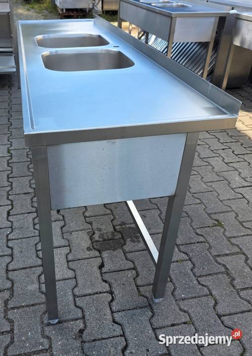 Zlew 2 Komorowy Z Blatem Roboczym 2006085 M1039 Nowe Skalmierzyce sprzedam