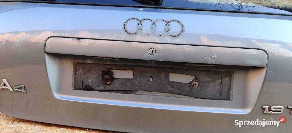 AUDI A4 B5 LIFT 2003 TYLNA KLAPA TYŁ BAGAŻNIKA Rudziniec sprzedam