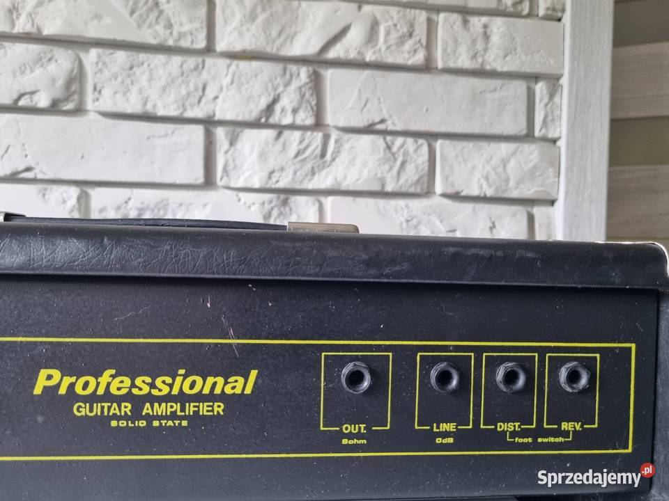 Wzmacniacz gitarowy vintage retro Solnica