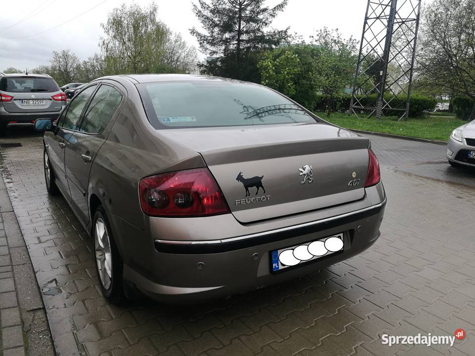 bogata wersja PEUGEOT 407 sedan poj 20 hdi skrz Elbląg sprzedam