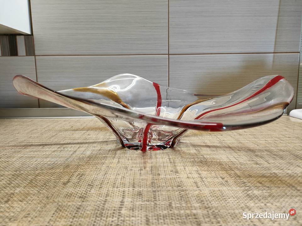 PATERA szklana rękodzieło Świątniki Górne