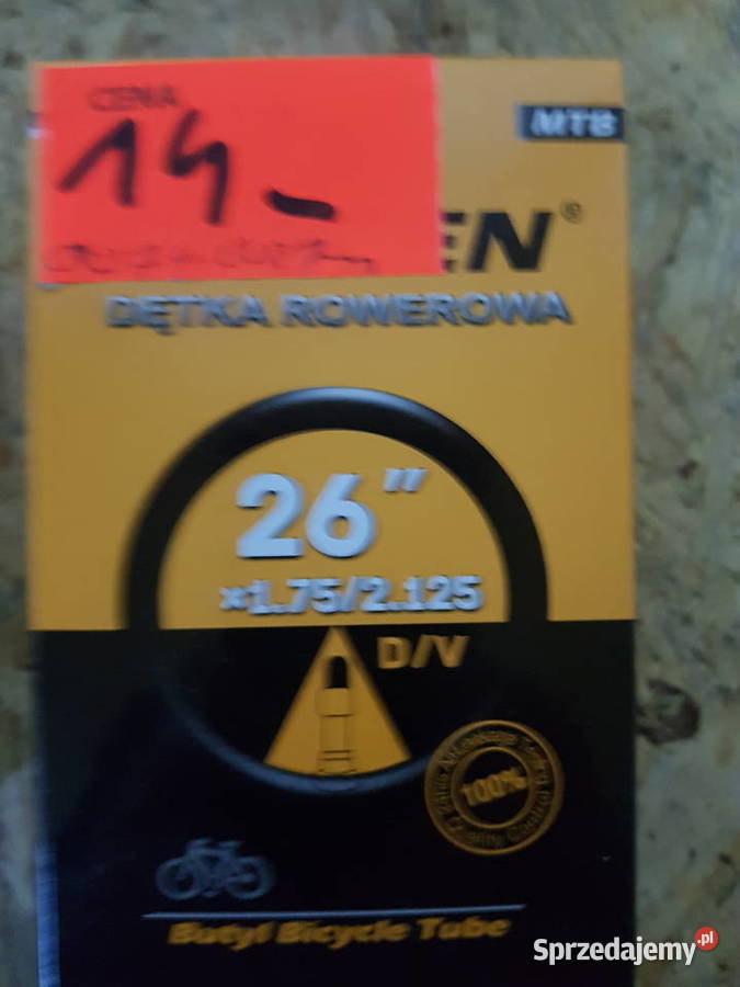 Dętka CST 26 x 1752125 z rowerowy AV 48 mm Głogowa sprzedam