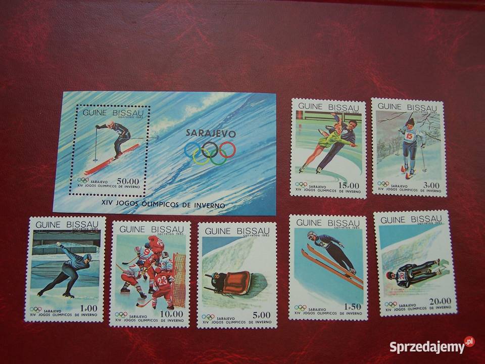 Gwinea Bissau MNH 1984 Sarajevo 84 Sport śląskie Tychy