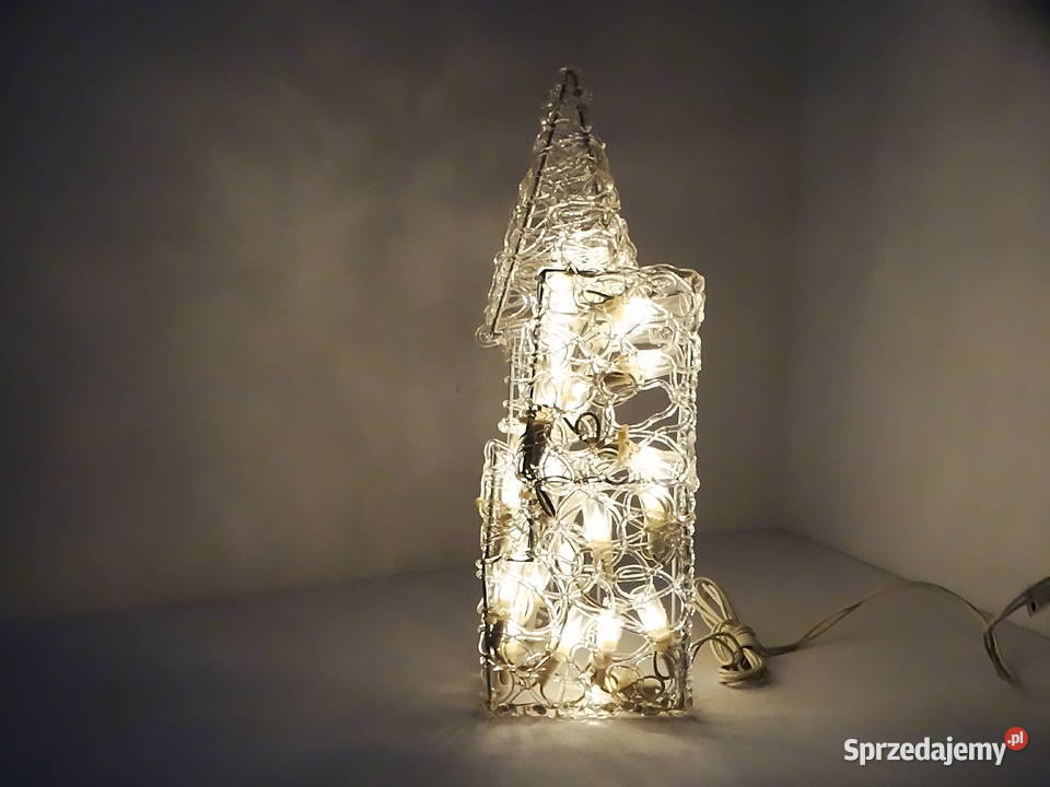 Figura świetlna Kościół dekoracja świąteczna LED Boże Narodzenie Biłgoraj sprzedam