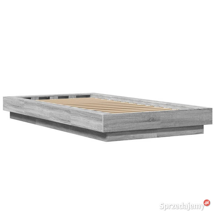 Rama łóżka szary dąb sonoma materiał 95cm Warszawa sprzedam