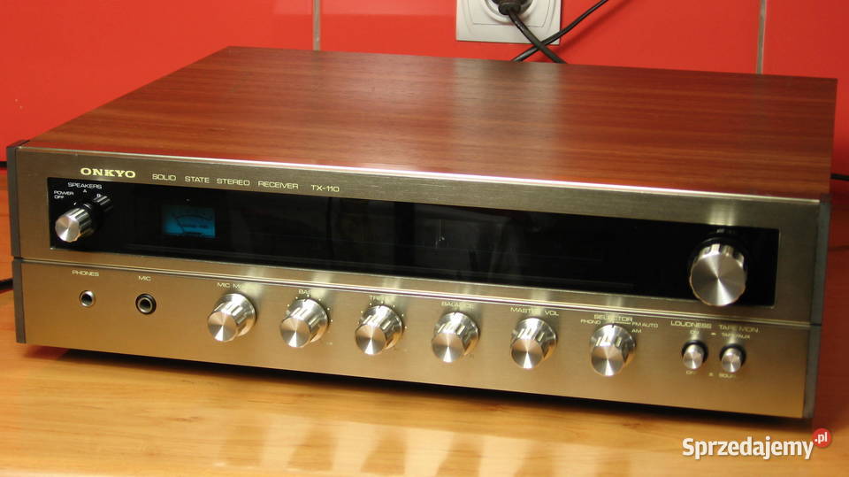 Unikatowy Onkyo TX110 Vintage retro