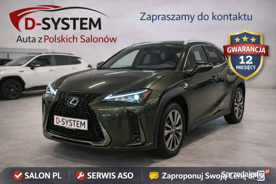 Lexus UX 23 Salon Polska 20 HYBRID Lexus UX 20 elektrochrom. lusterko wst. Białystok