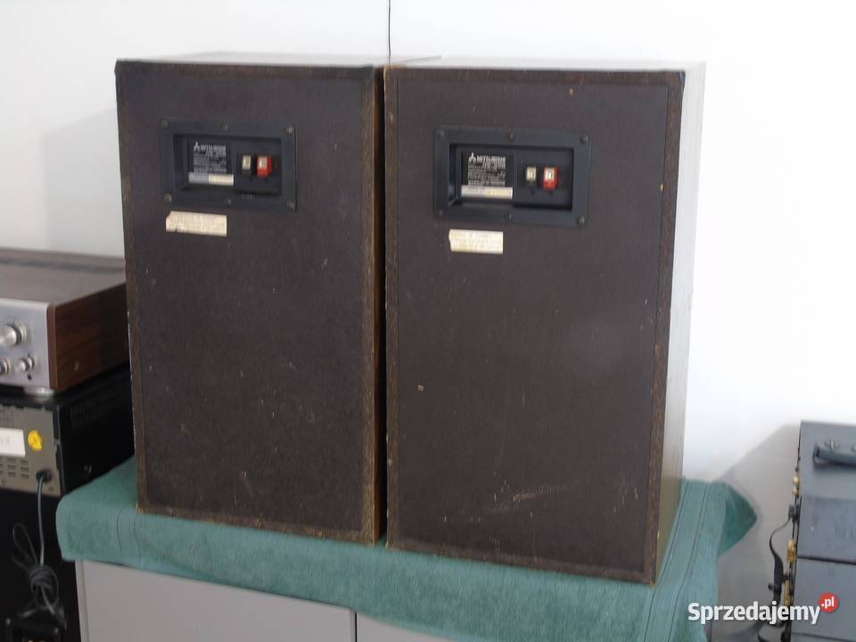 Kolumny Mitsubishi DS25B świetne stereo Vintage podkarpackie Jasło