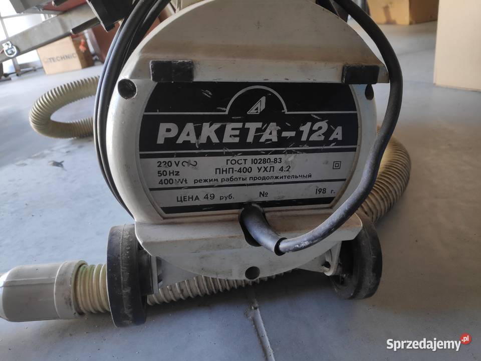 Odkurzacz radziecki rakieta raketa 12a zabytek AGD