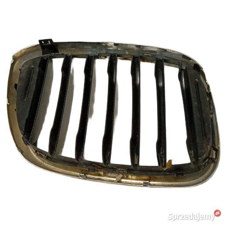 Kratka wlotu powietrza nerka BMW chrom czarna