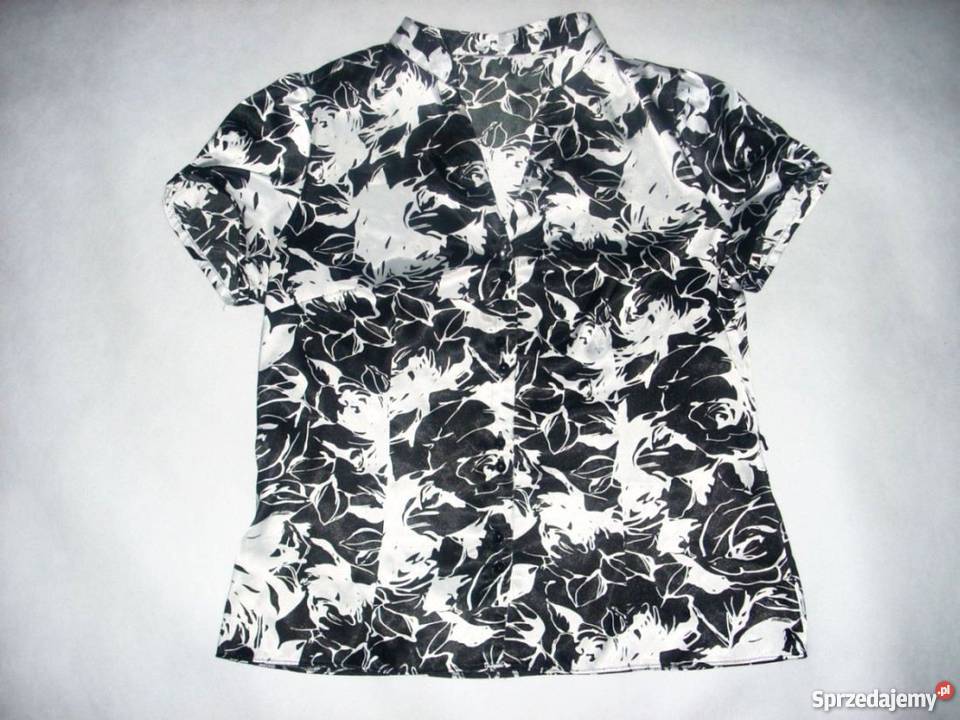 ELEGANCKA bluzka koszula Satyna stójka 42 44 Nowy Sącz sprzedam