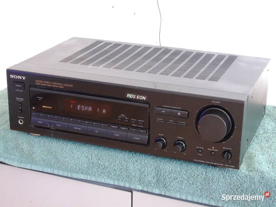 Wzmacniacz z radiem Sony STRD365 RDS sprawny Jasło