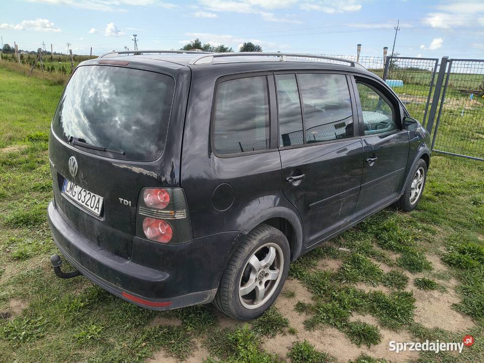 VW Touran 7 osobowy 19tdi 105 1900cm3 Mogilno sprzedam