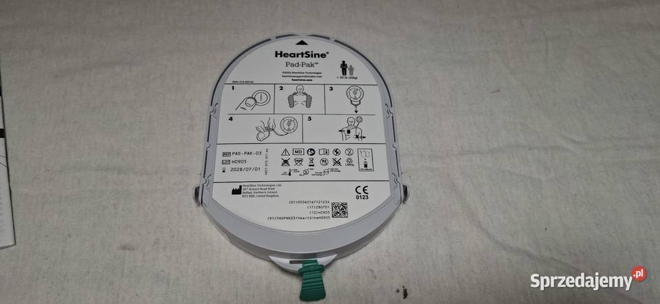Bateria HeartSine PADPAK Czytaj opis Zielona Góra