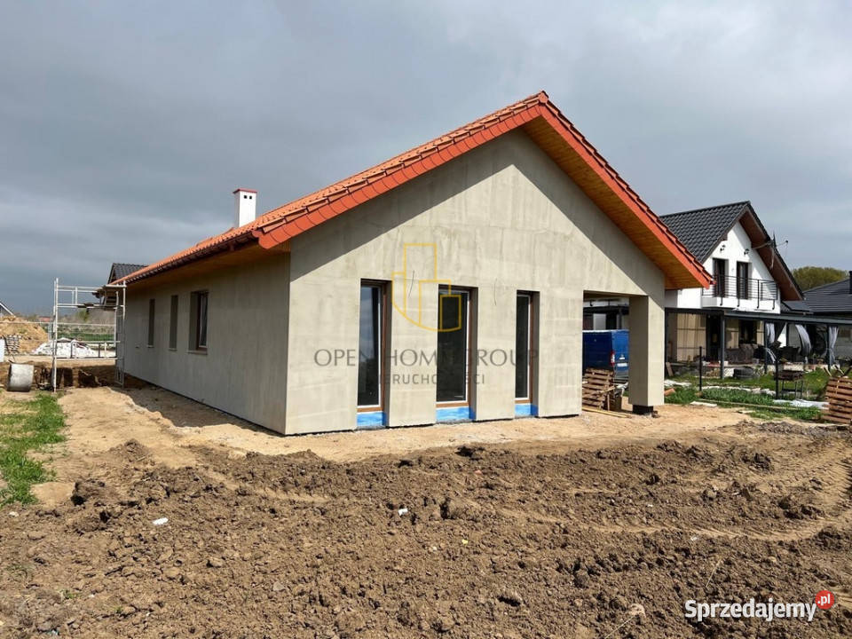 Dom wolnostojącyStan deweloperskigaraż5M Miękinia