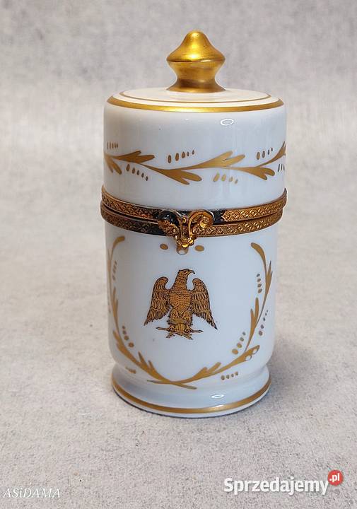 LIMOGES Napoleon Puzdro Słoiczek kosmetyczny Dobrzany