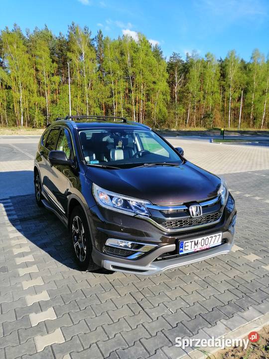 HONDA CRV 20 benzynagaz 2015r Executive lakier metallic Tomaszów Mazowiecki