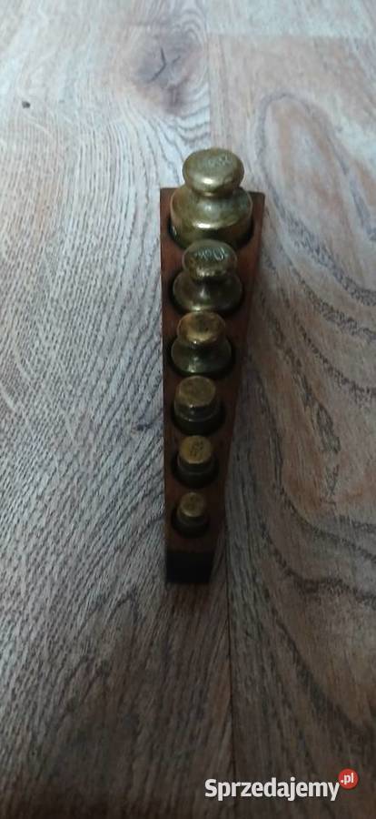 Stare odważniki do wagi