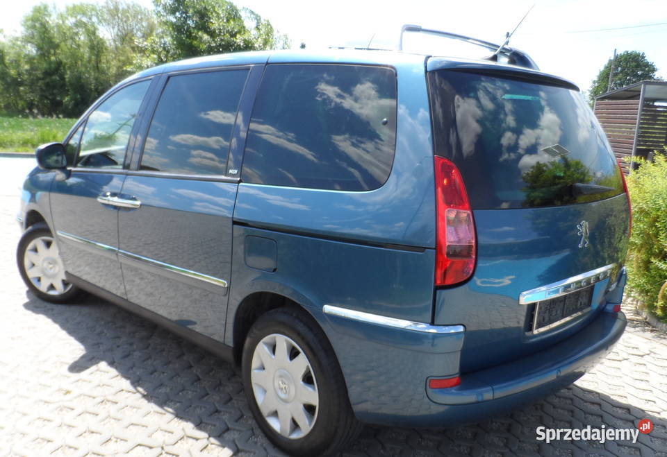 Peugeot 807 20hdi 136 Premium 7 foteli centralny zamek Bochnia