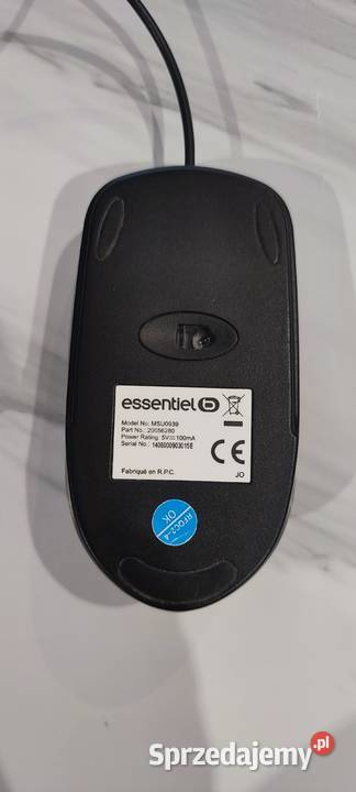 Myszka essentiel msu0939 1000 dpi