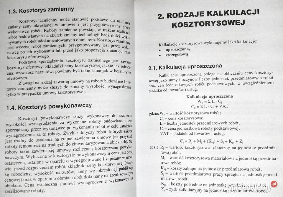 Kosztorysowanie w budownictwie Tadeusz Laurowski Rok wydania 2007 Chełm