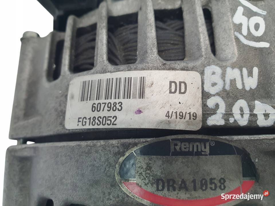ALTERNATOR BMW E87 E90 E91 20 D N47D20C Remy osobowe Chełm