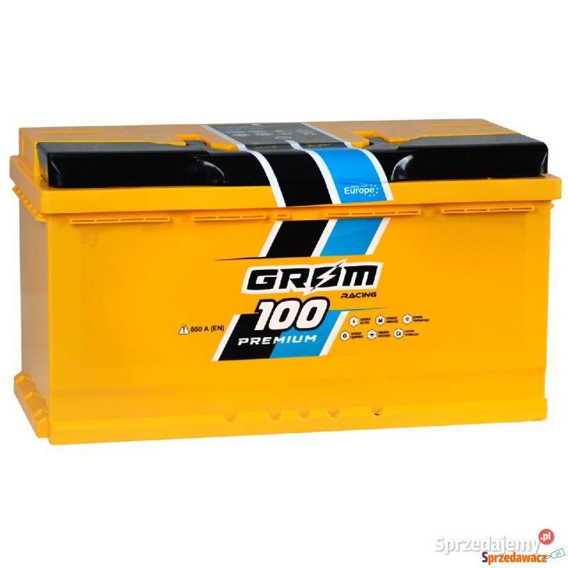 Akumulator Grom Racing 100Ah 850A osobowe podlaskie sprzedam