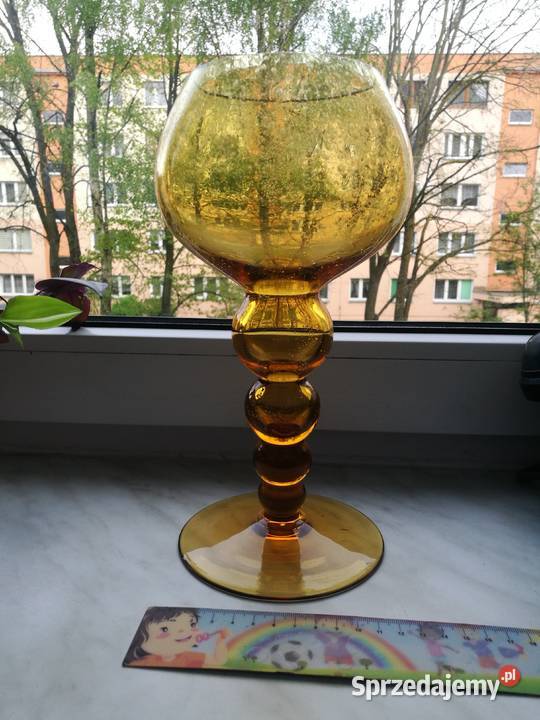 Wieki kielich bursztynowy prl Choszczno
