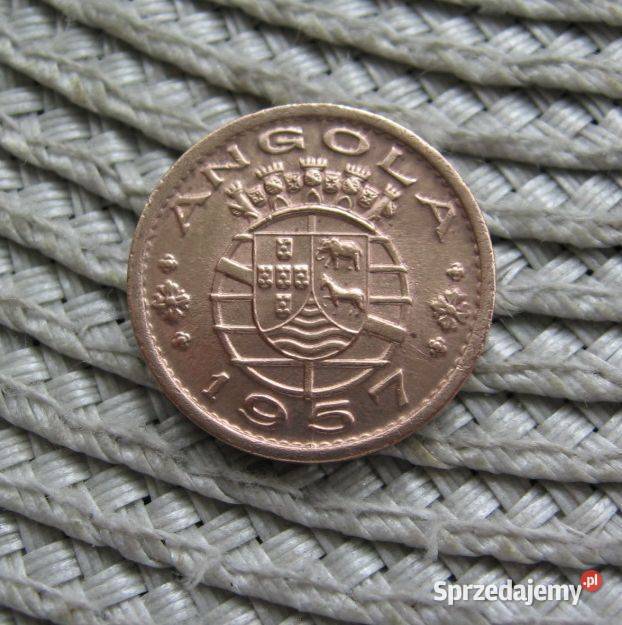Angola Portugalska 50 Centavos 1957r wielkopolskie Kalisz