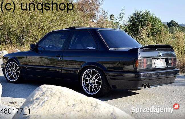 BMW E30 SPOILER ZDERZAKA TYŁ M TECHNIC II 2 mazowieckie Otwock sprzedam