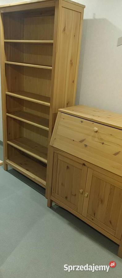 Regal IKEA LEKSVIK HEMNES drewno naturalny kolor 100cm Warszawa