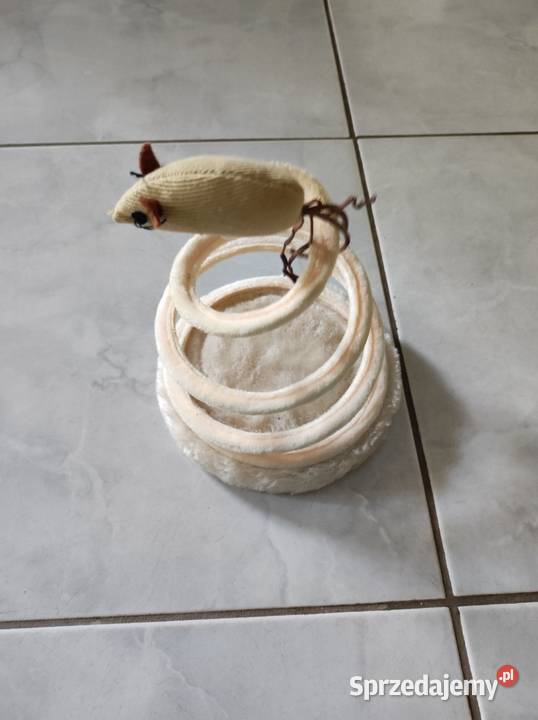 zabawka kota mysz na sprężynie Dla kotów sprzedam