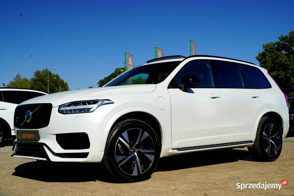 Volvo XC 90 RECHARGE panorama FUL LED 7os progi elektrycznie ustawiane fotele opolskie Otmuchów sprzedam