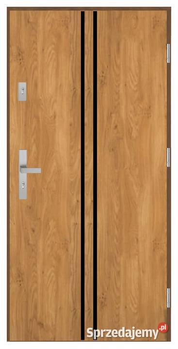 Drzwi wejściowe Grube 72mm Sa3 Black Prawe 90 mazowieckie Ciemniewo